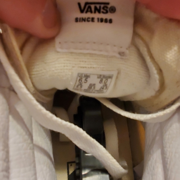 Vans Trendsetter X Bape Print High Top Suede Tan Skater Sneaker Mens 6.5 Wmns 8 - Picture 8 of 9